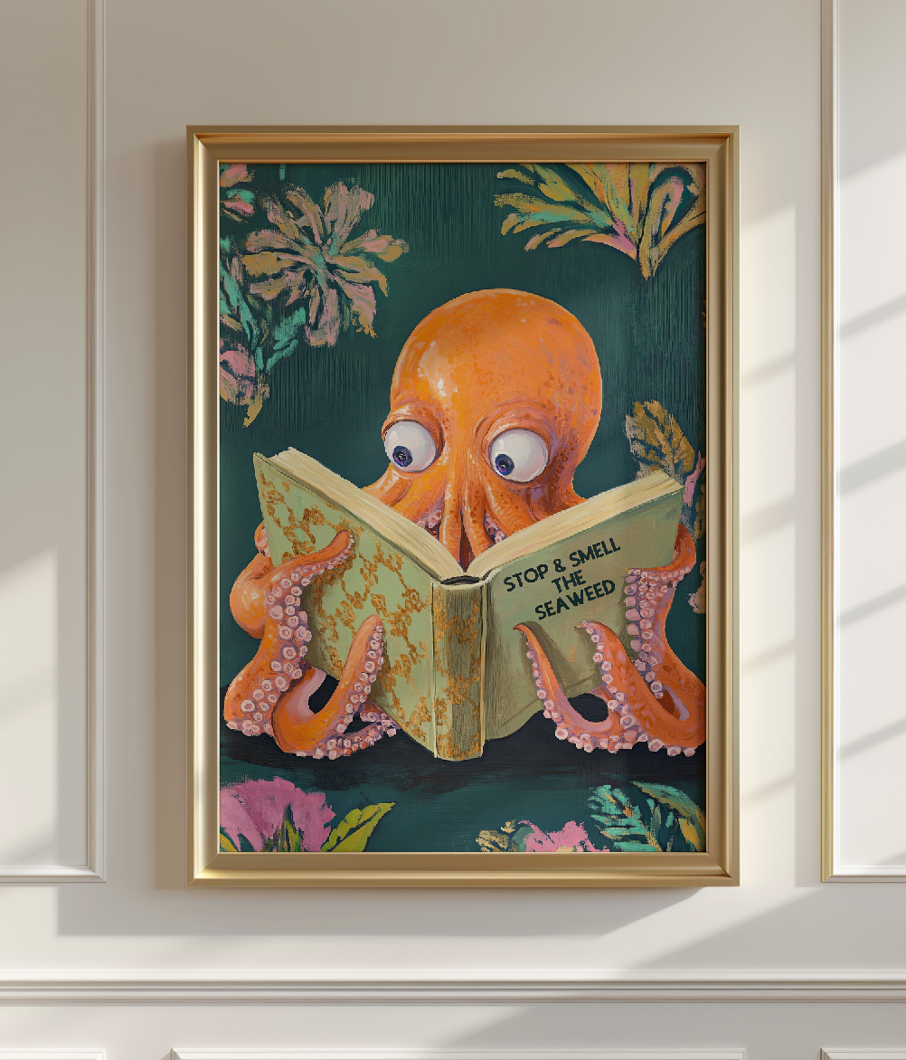 Ocean Art and Sea Creature Prints for Coastal-Loving Homes