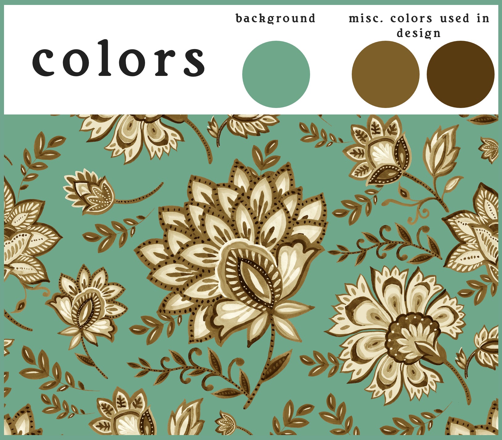 Bohemian Whimsy Floral - Sepia Wallpaper - Image 5 by RebelMod