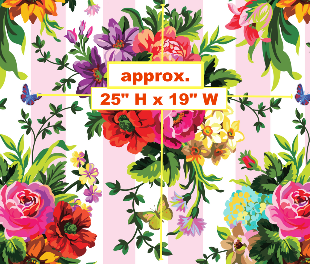 Vibrant Floral Pop Wallpaper - Large