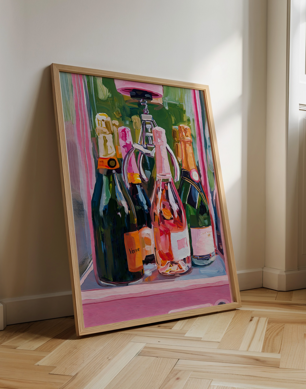 Champagne & Wine Claw Machine Bar Wall Art – Fun Drink Decor, Retro Bar Decor, Cocktail Wall Art, Quirky Bar Decor, Unique Bar Artwork