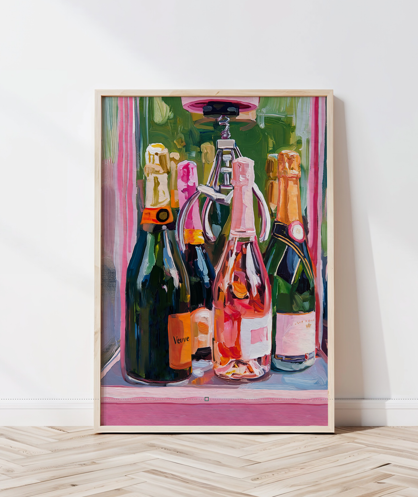 Champagne & Wine Claw Machine Bar Wall Art – Fun Drink Decor, Retro Bar Decor, Cocktail Wall Art, Quirky Bar Decor, Unique Bar Artwork