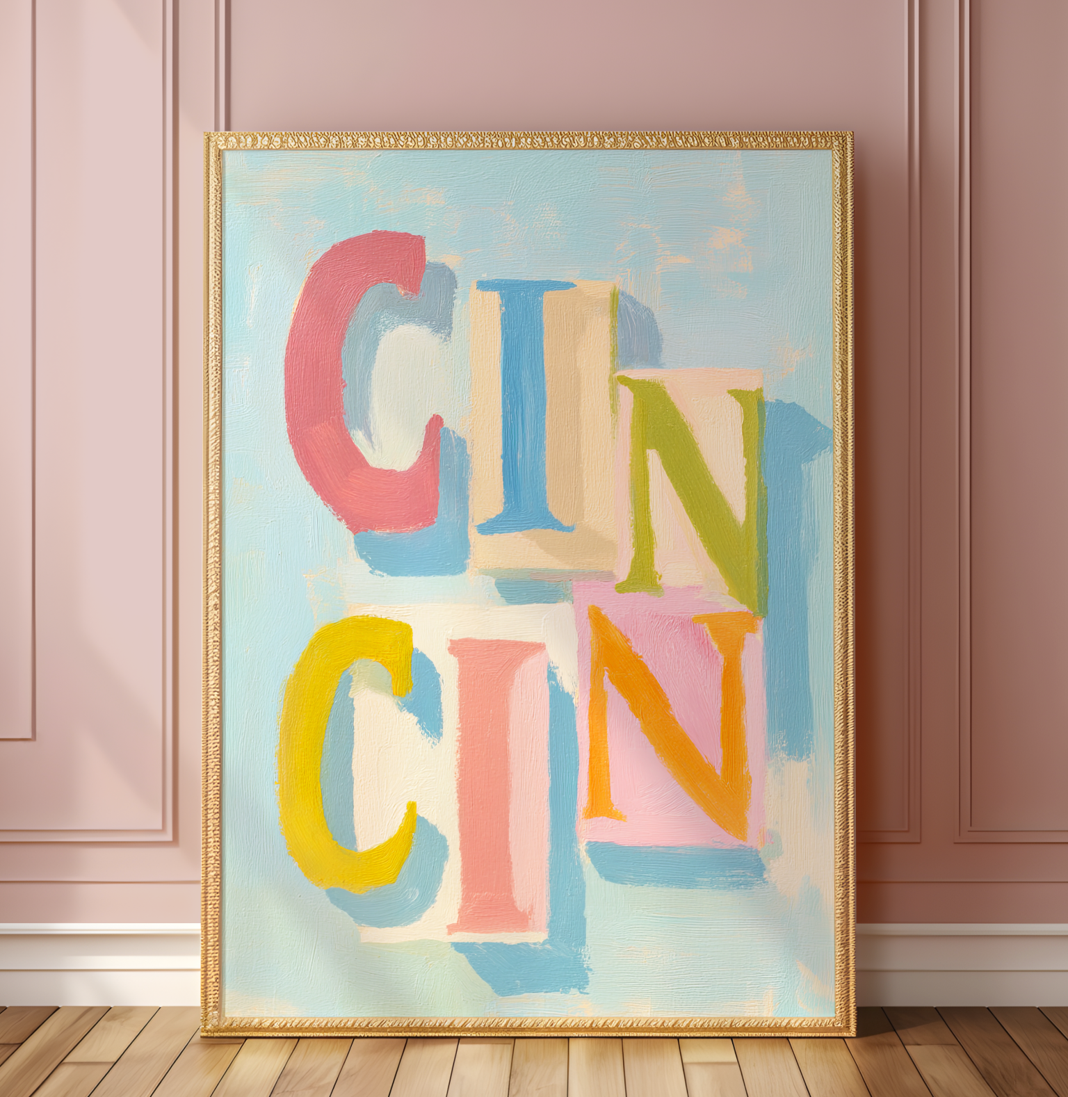Retro Italian Aperitivo Poster - Cin Cin Cheers Art Print for Bar, Kitchen, Mid-Century Modern Decor