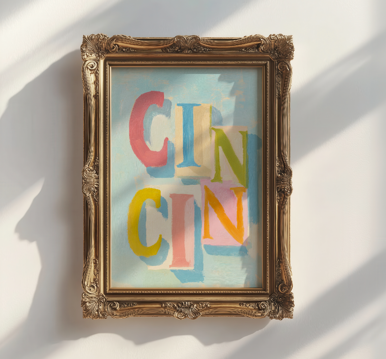 Retro Italian Aperitivo Poster - Cin Cin Cheers Art Print for Bar, Kitchen, Mid-Century Modern Decor