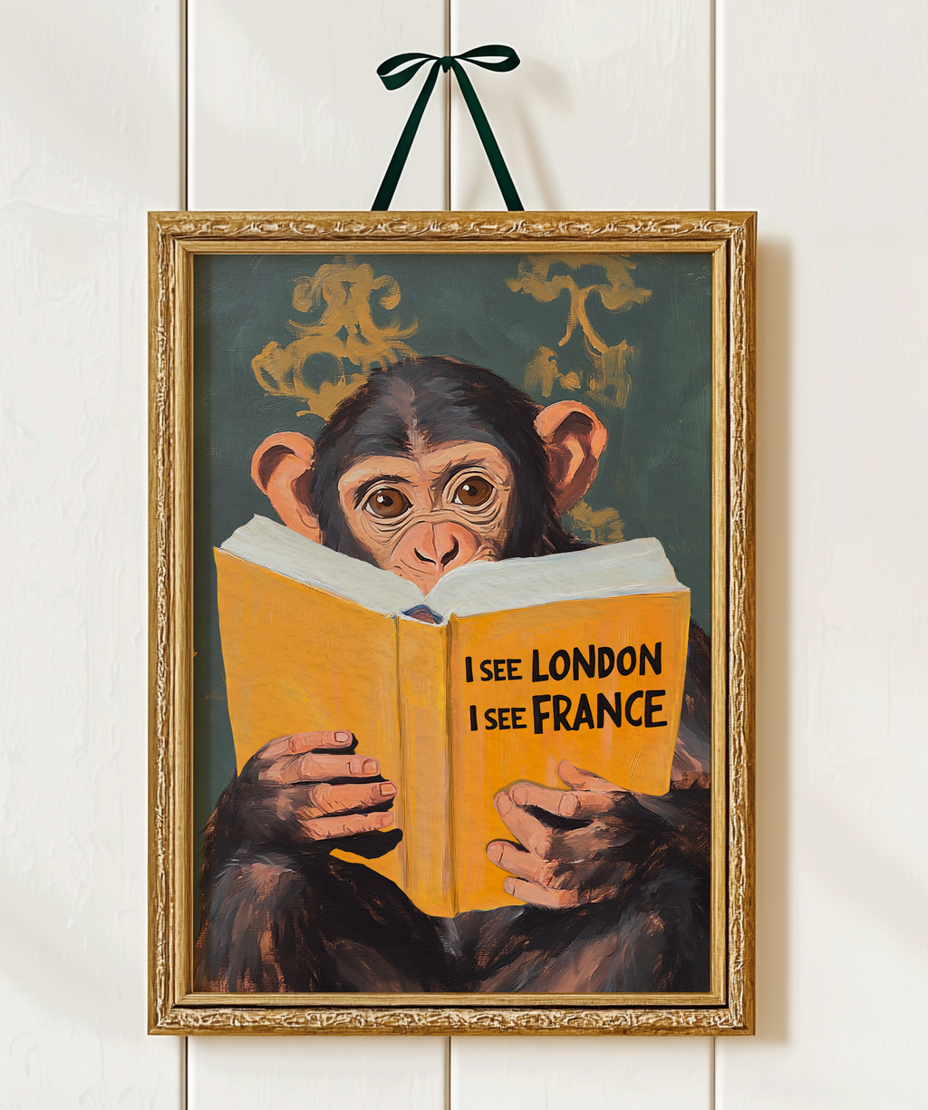 I see London I see France Art Print