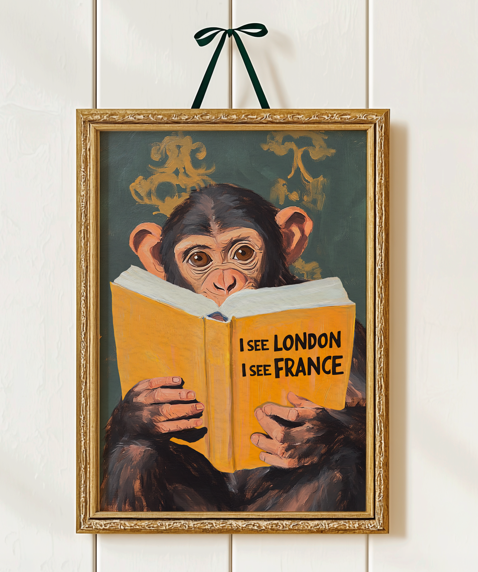 I see London I see France Art Print