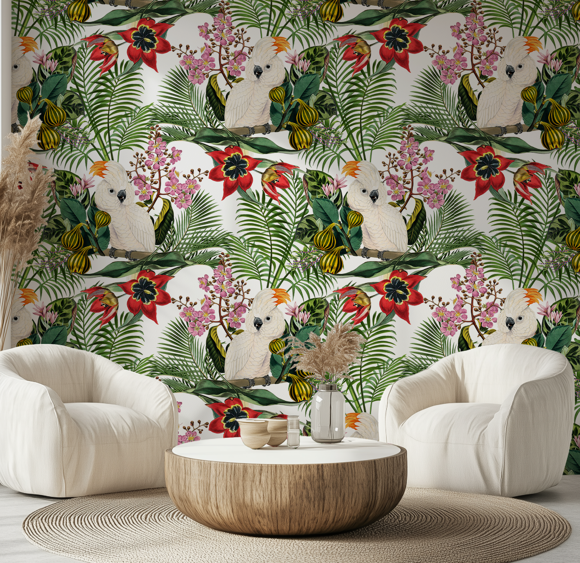 Botanical Tropical Wildlife Wallpaper - Image 7 by RebelMod