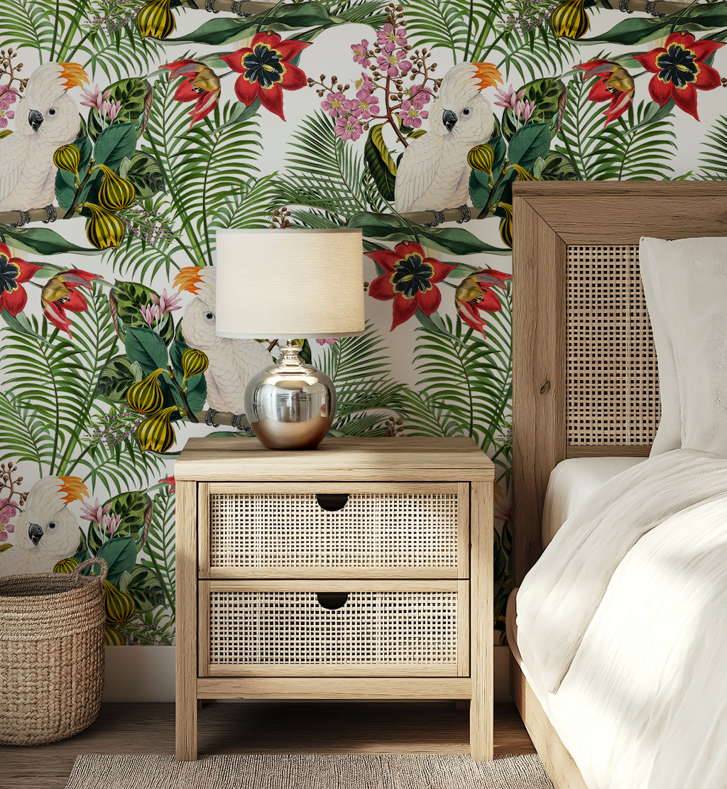 Botanical Tropical Wildlife Wallpaper - Image 10 by RebelMod