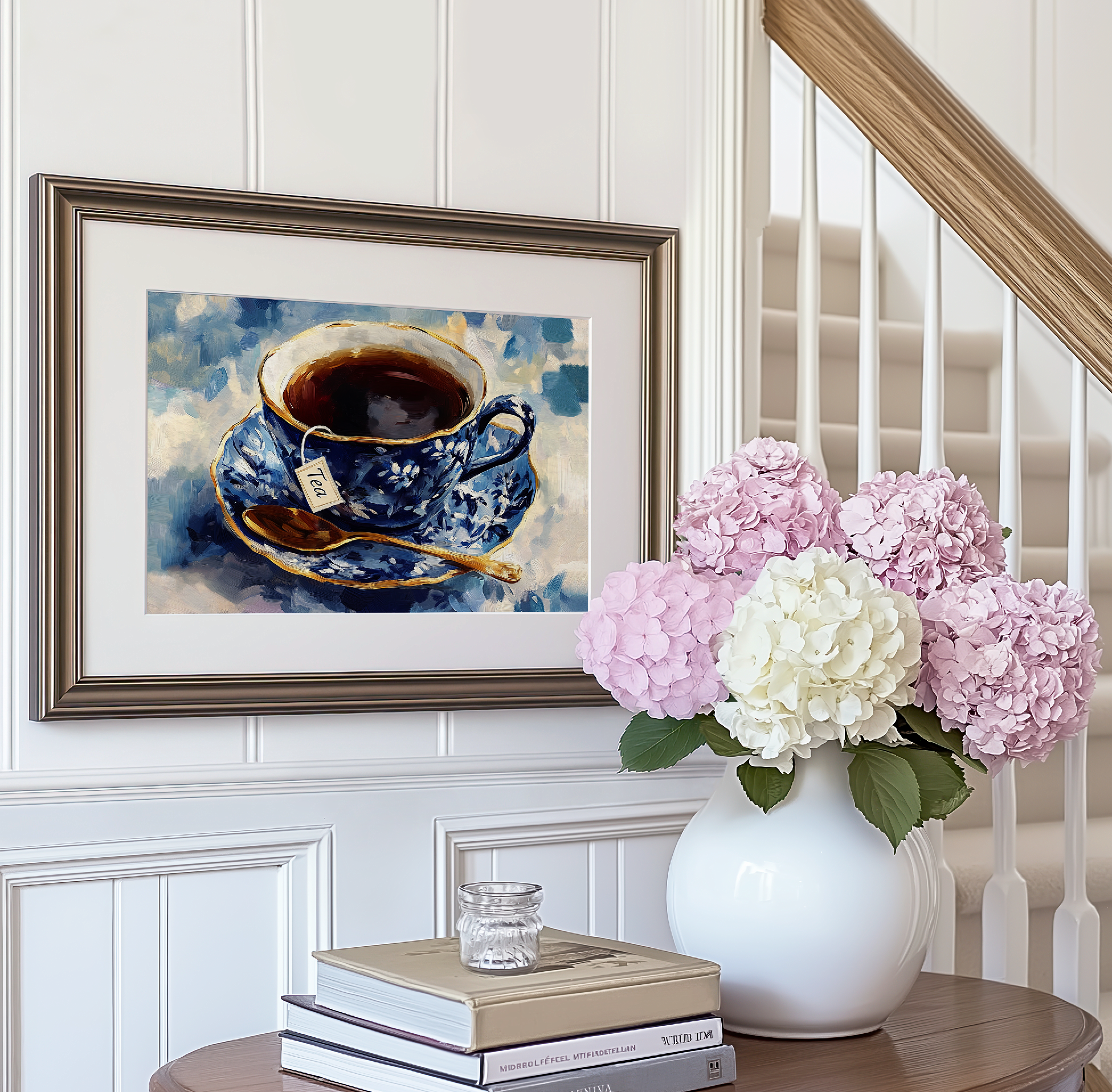Elegant Tea Lovers Art Print - Image 2 by RebelMod