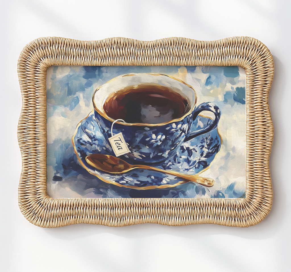 Elegant Tea Lovers Art Print - Image 3 by RebelMod