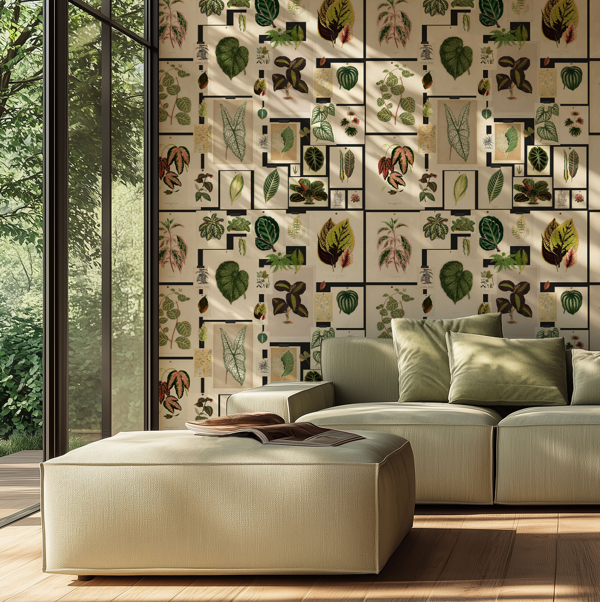 Botanical Prints Wallpaper - Image 6 by RebelMod