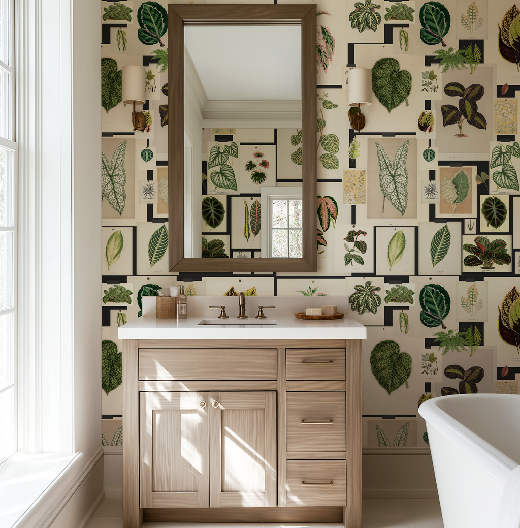 Botanical Prints Wallpaper
