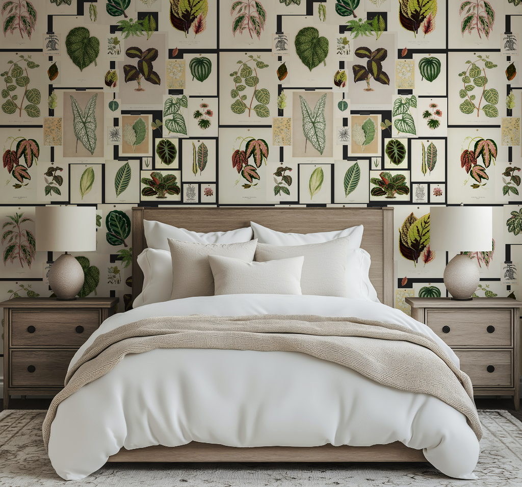 Botanical Prints Wallpaper
