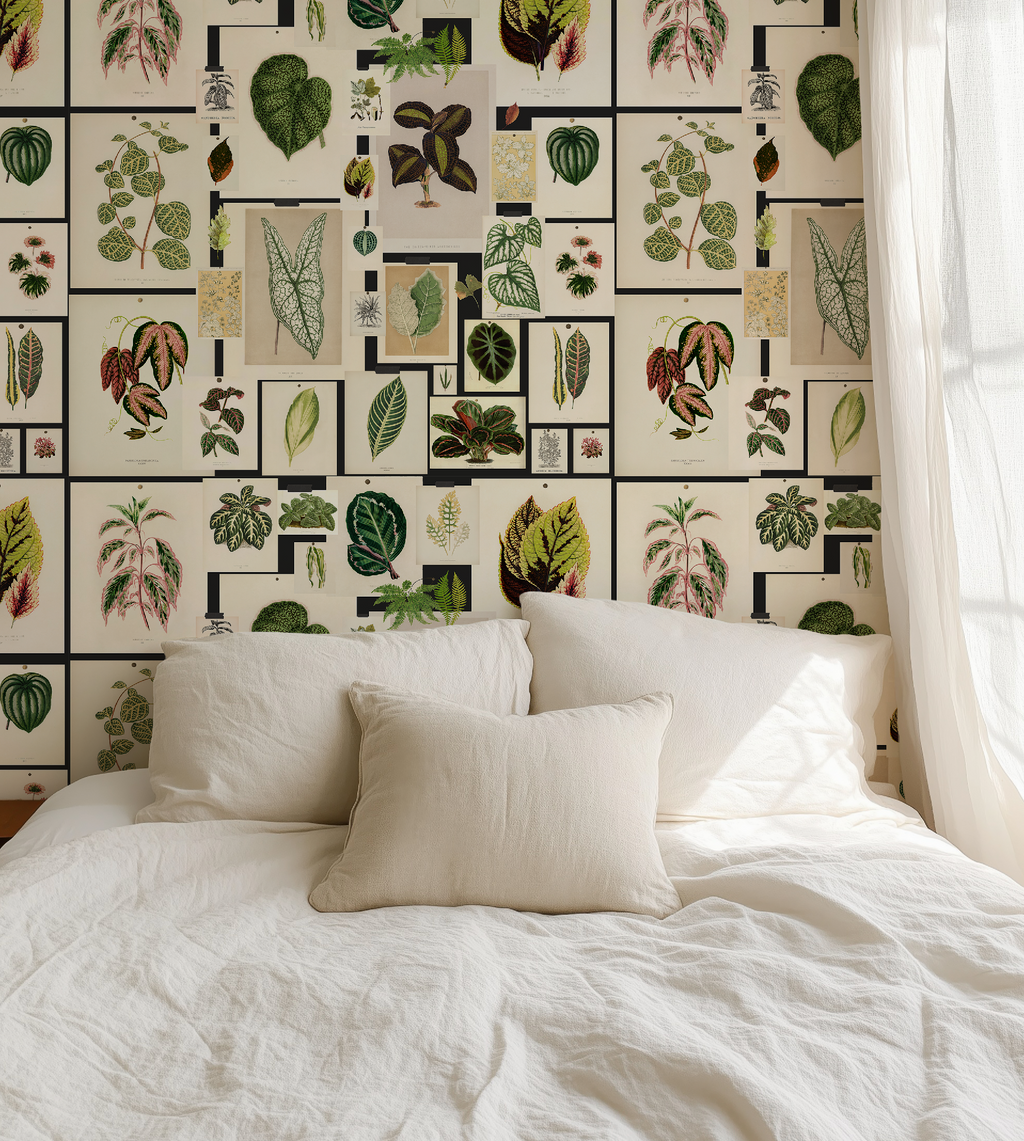 Botanical Prints Wallpaper