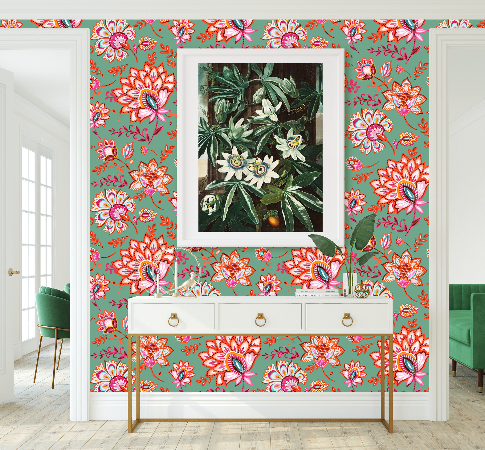 Bohemian Whimsy Floral - Meadow Wallpaper - Image 5 by RebelMod