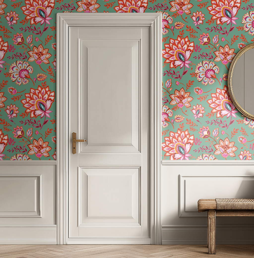 Bohemian Whimsy Floral - Meadow Wallpaper - Image 6 by RebelMod