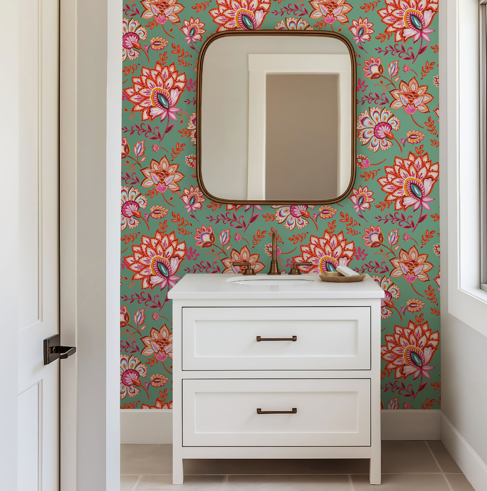 Bohemian Whimsy Floral - Meadow Wallpaper - Image 7 by RebelMod