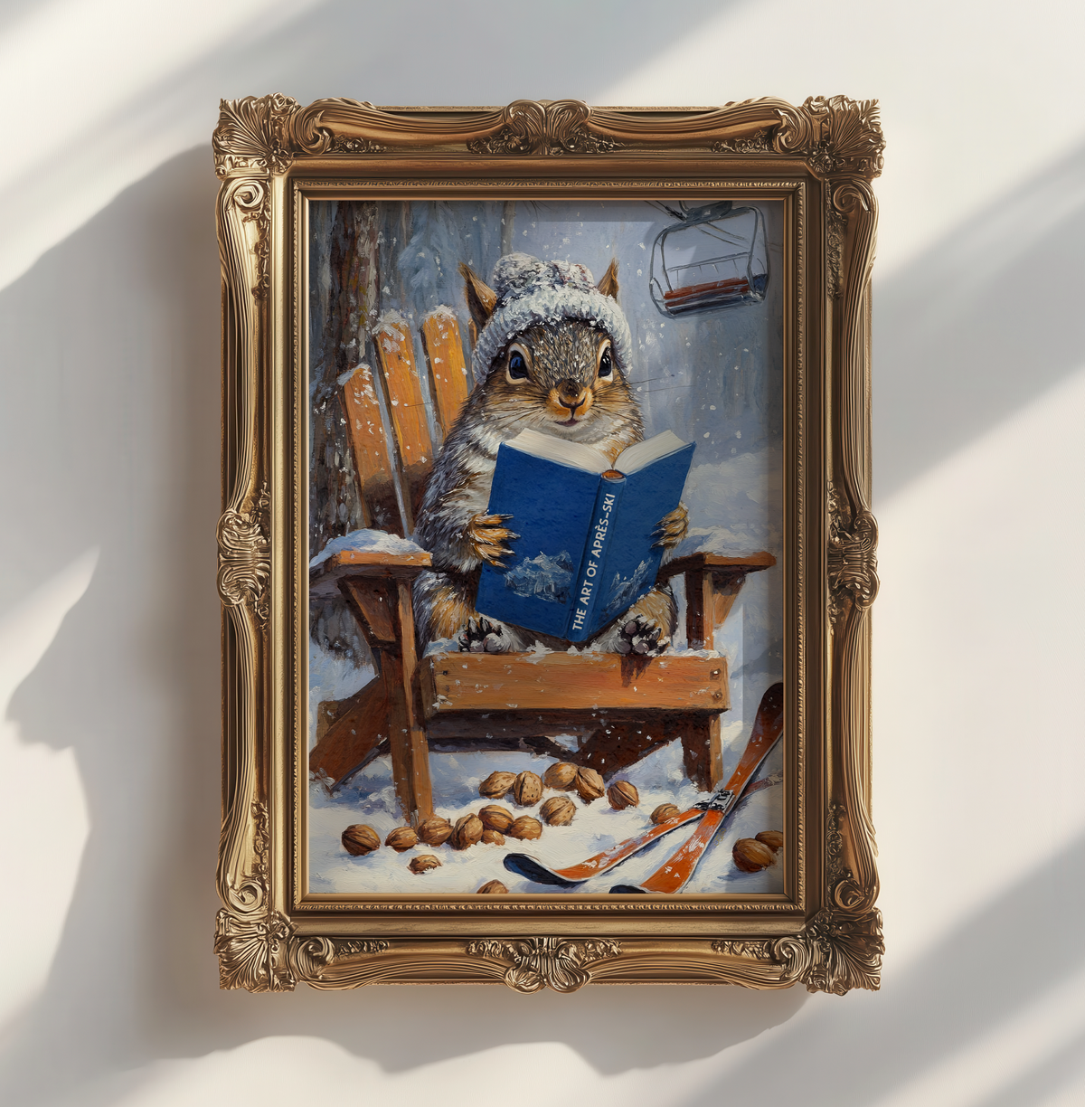 The Art of Après-Ski — Squirrel Nuts Ski Print