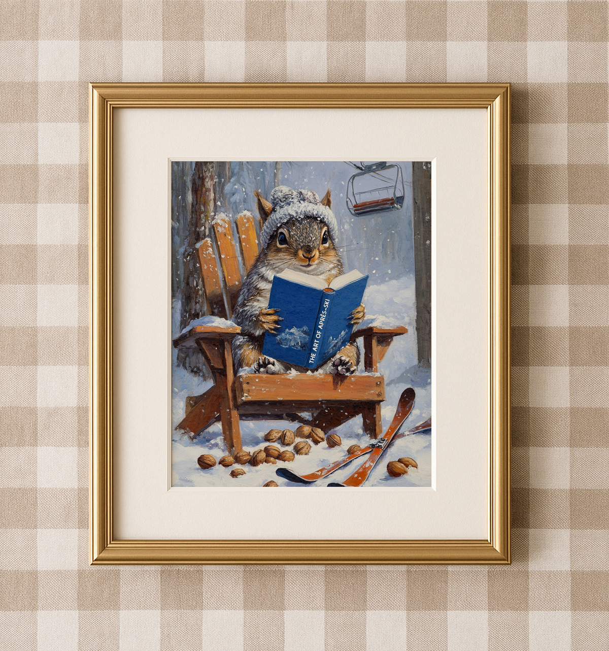 The Art of Après-Ski — Squirrel Nuts Ski Print