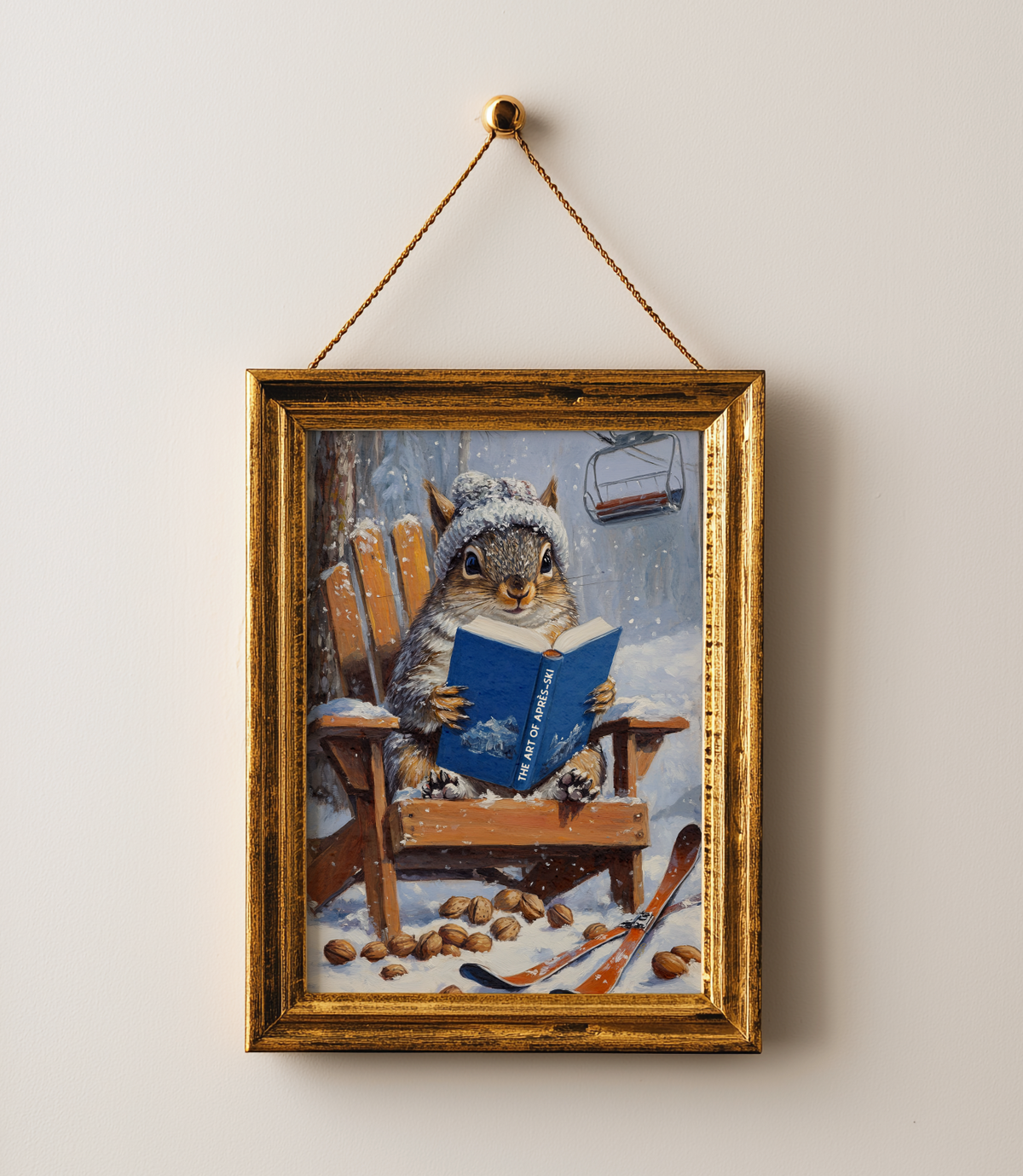 The Art of Après-Ski — Squirrel Nuts Ski Print