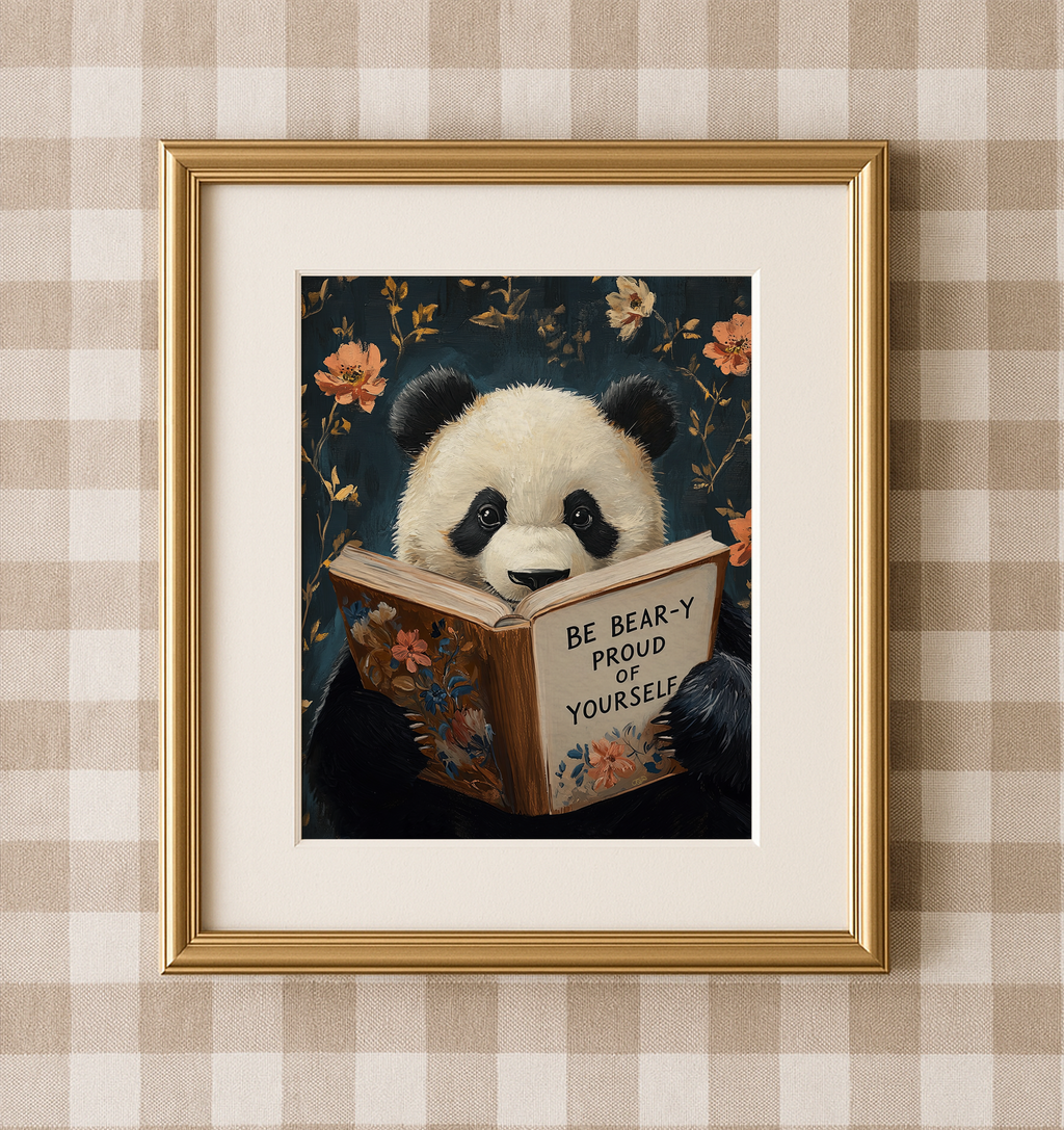 Panda Be Bear-y Proud of Yourself