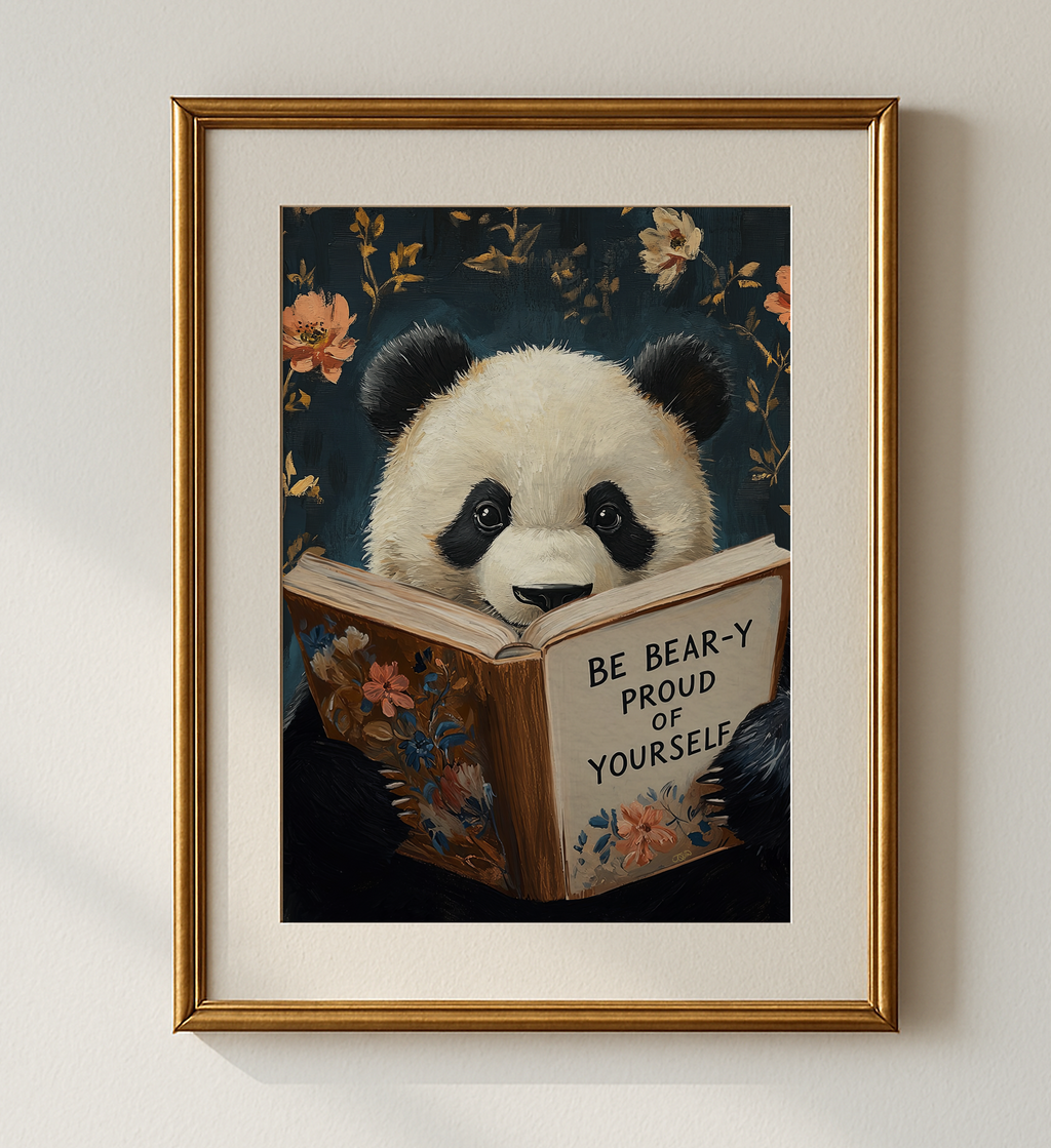 Panda Be Bear-y Proud of Yourself
