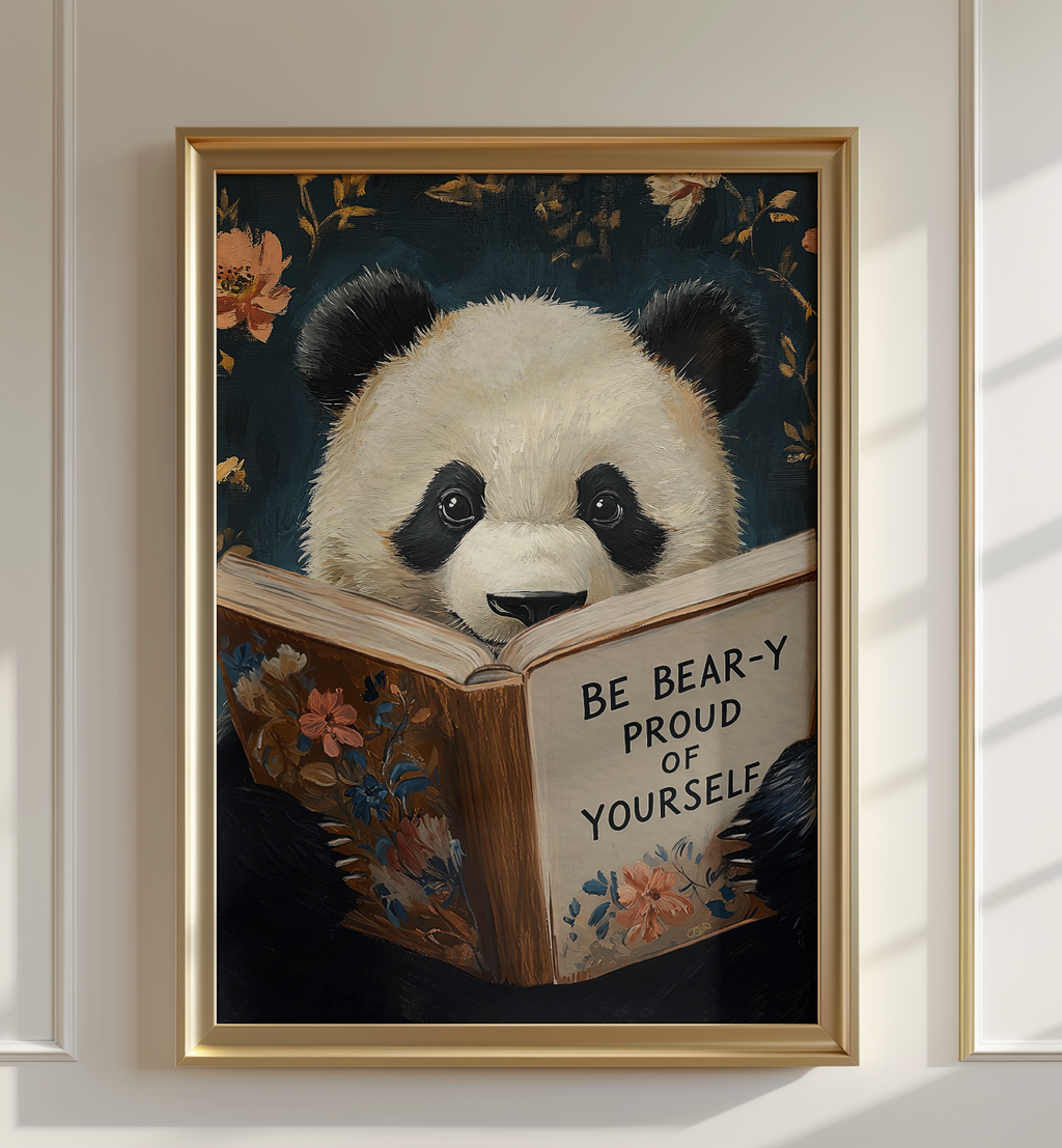 Panda Be Bear-y Proud of Yourself