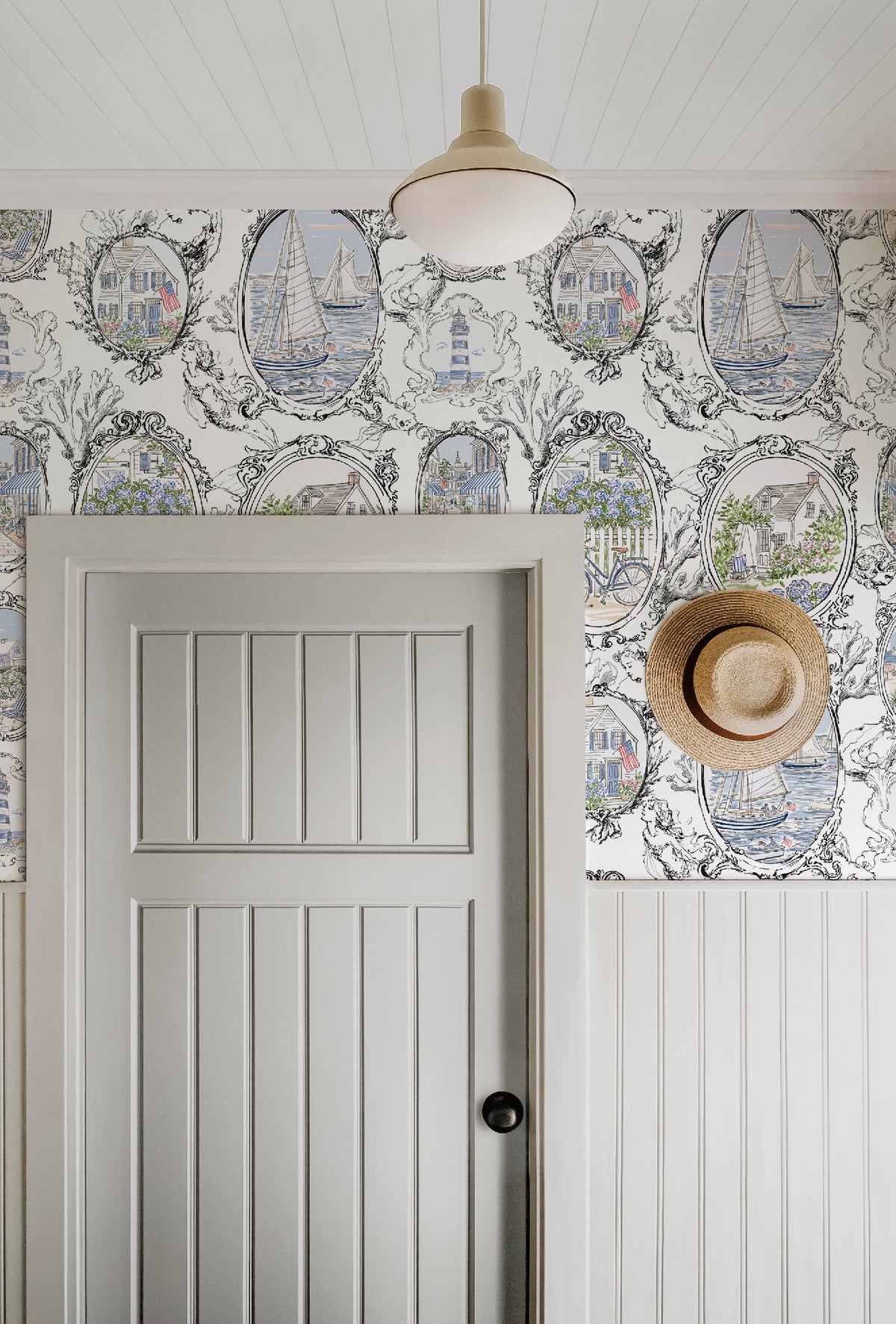 The Cape Coastal Cottage Wallpaper
