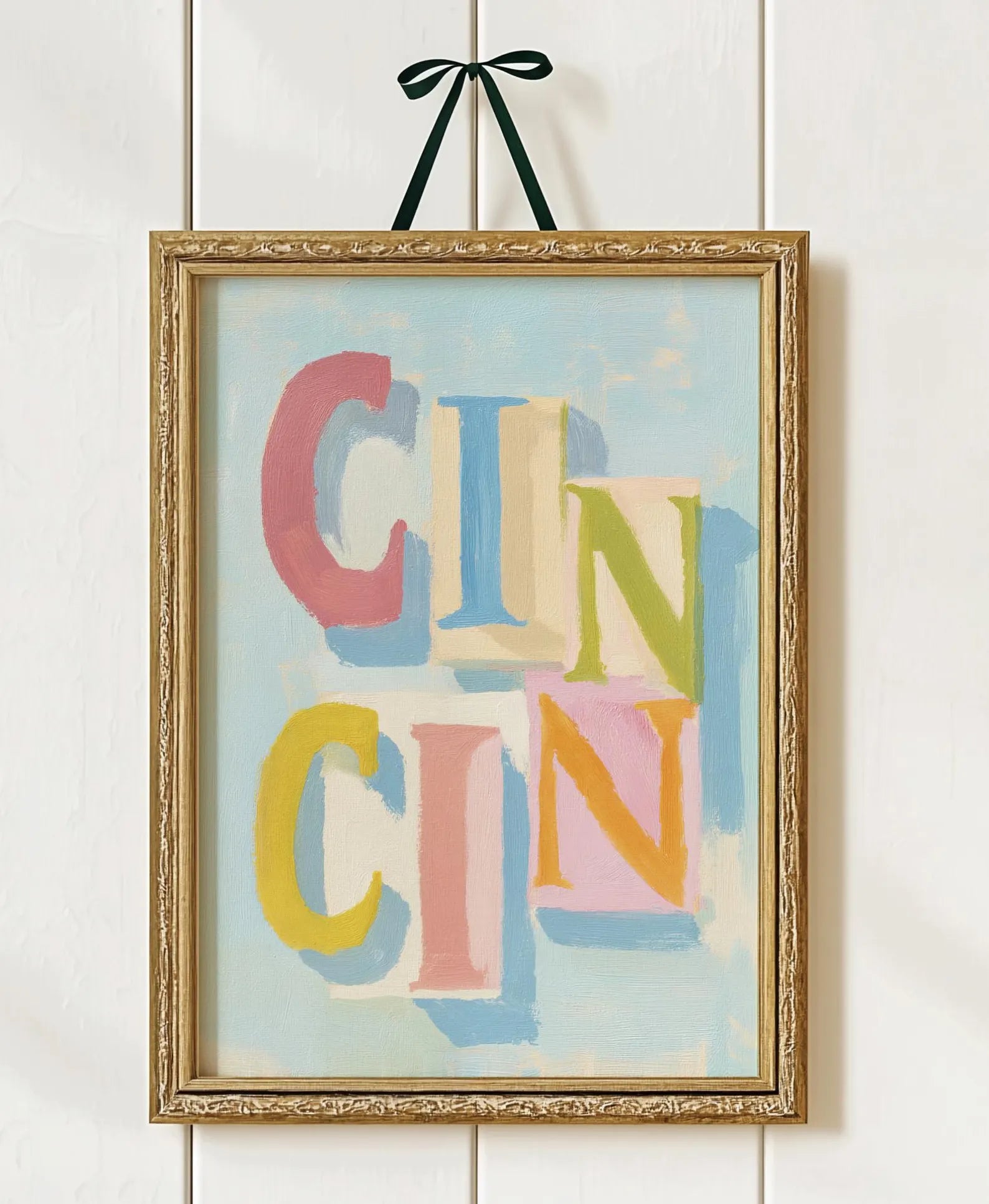 Retro Italian Aperitivo Poster - Cin Cin Cheers Art Print for Bar, Kitchen, Mid-Century Modern Decor