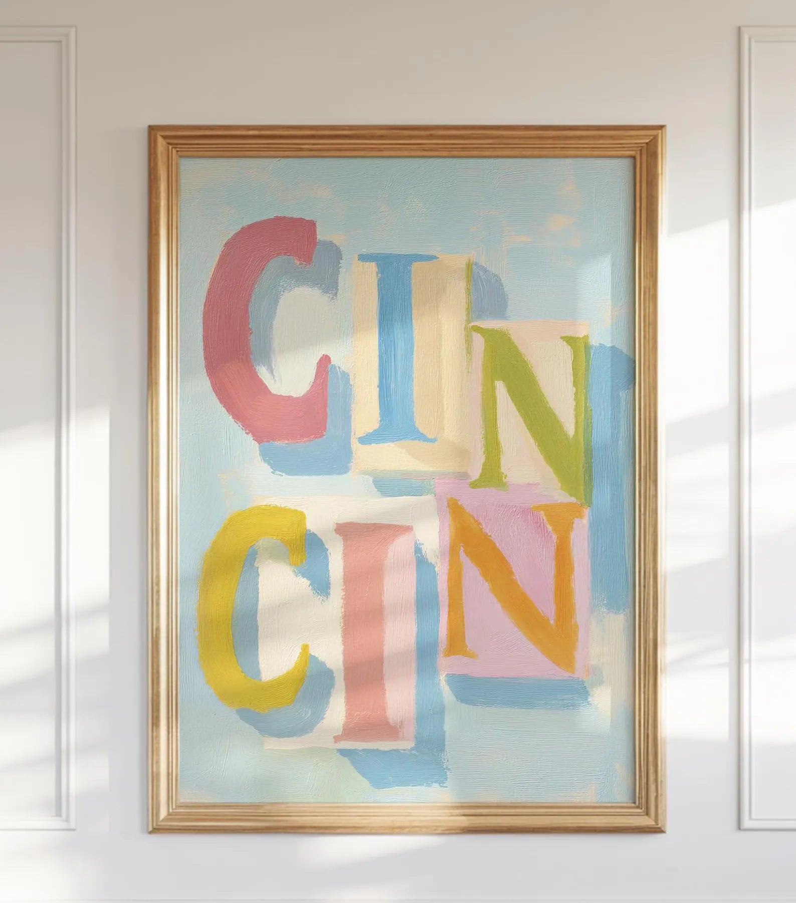 Retro Italian Aperitivo Poster - Cin Cin Cheers Art Print for Bar, Kitchen, Mid-Century Modern Decor