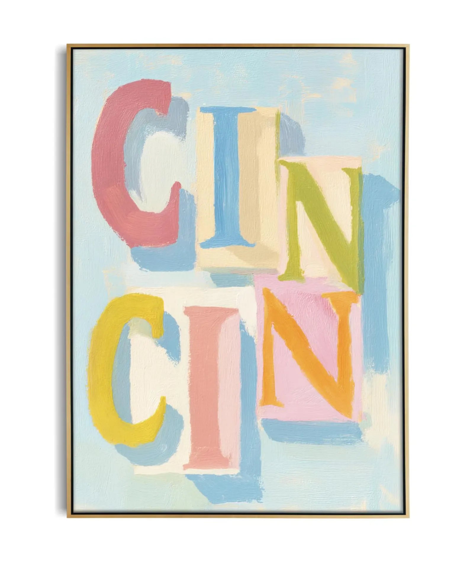 Retro Italian Aperitivo Poster - Cin Cin Cheers Art Print for Bar, Kitchen, Mid-Century Modern Decor