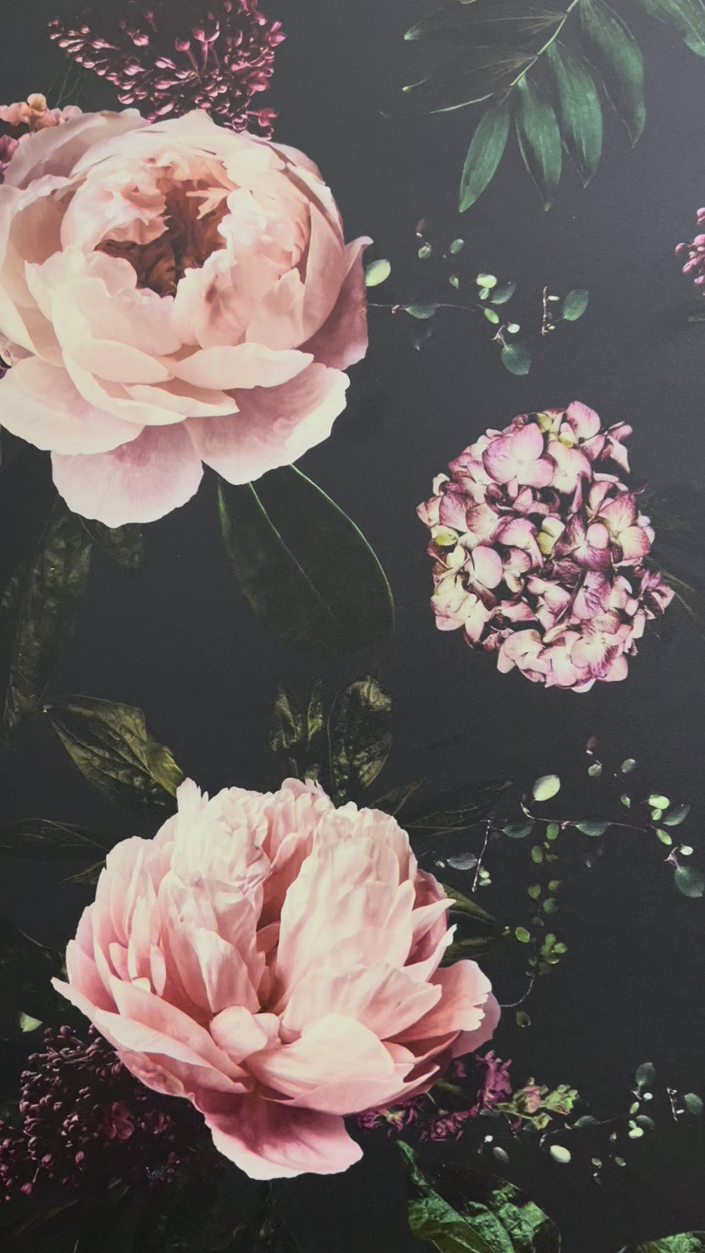 Moody Floral Botanical Wallpaper